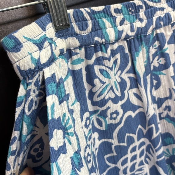 O’Neill Elsie woven pull on crinkle pant,elastic waist,2 pocket,floral,stretch - Picture 4 of 13